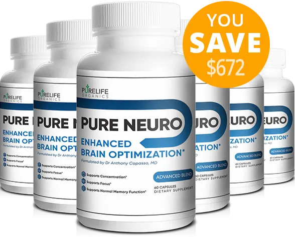 Pure Neuro 6 Bottles